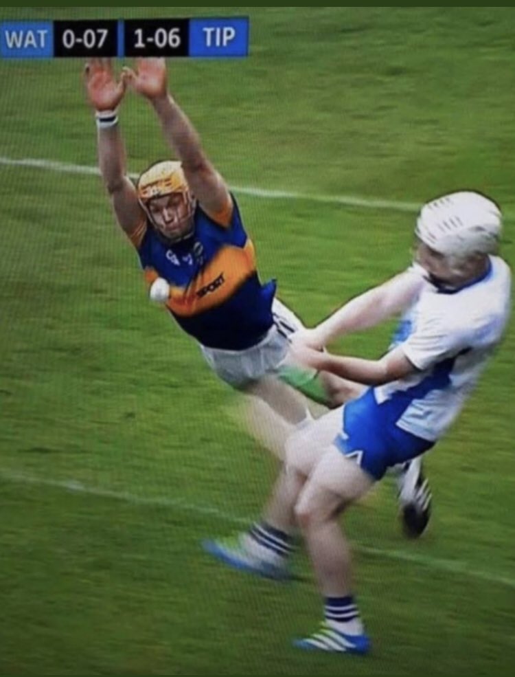 In Time 

When young lads ask 

What was Padraic Maher like when he hurled for Tipp?

Just show them this