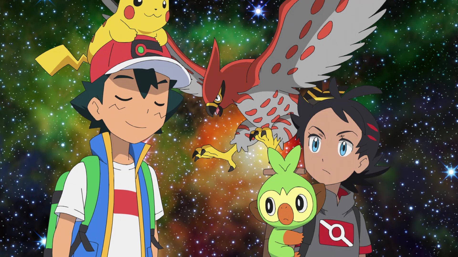 アニメ ポケットモンスター 公式 マーマネに呼ばれ ホウエン地方トクサネシティの宇宙センターにやってきたサトシとゴウ ただ サトシは宇宙にいるのはポケモンの ファイアロー だと勘違いしていたようで アニメ ポケットモンスター 毎週金曜