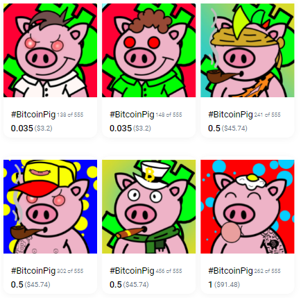 van_dogh_'s tweet photo. so... this is how i see them priced right, but you tell me if you have an offer #BitcoinPig https://t.co/nJgpyqSpQU