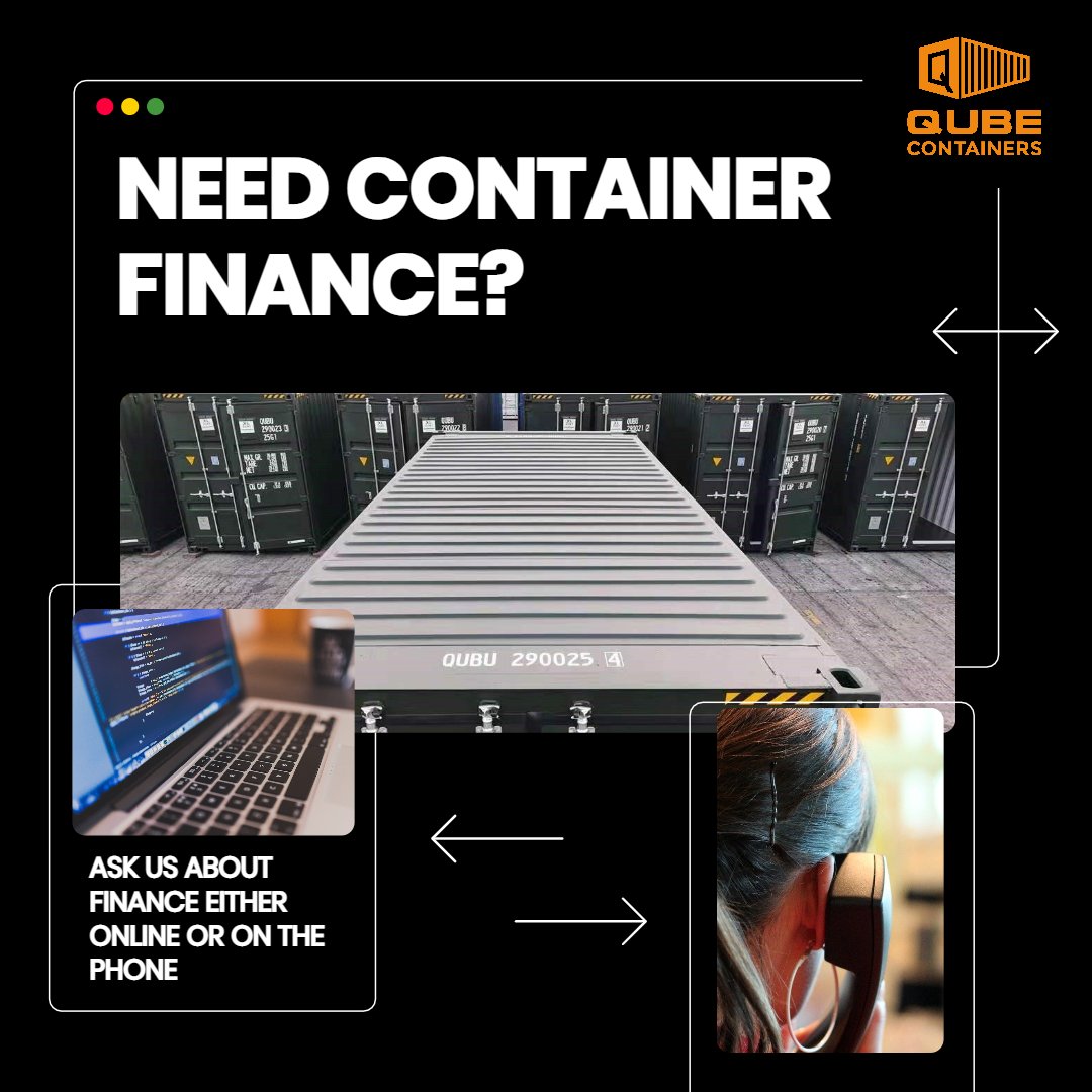If you need container finance for your purchase just ask our team for more details, or click below: 👇
qubecontainers.co.uk/finance/
enquiries@qubecontainers.co.uk ✉
03301 229943 📞
#containerfinancing