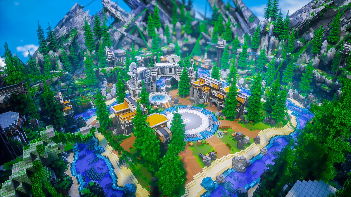 BuildRoomTeam's tweet image. 💎 Folium Construct | Build

Rocky valley with research bases, cranes, rivers and trees.

📸 Rendered by @darkfidji 

#Minecraft #minecraft建築コミュ #Minecraft軍事部 #Minecraftbuilds #MinecraftServer