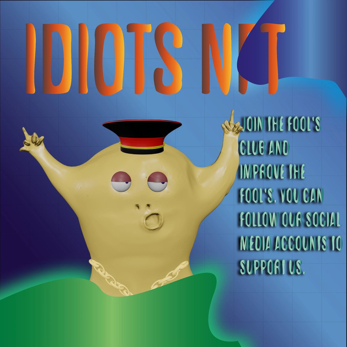 IDIOTCLUB6's tweet photo. @MrDavidSkilling 10,000 different idiots were created.These idiots have a story, you can check our social media accounts for this story   
OPENSEA: https://t.co/xfhuGzxIxu

INSTAGRAM:https://t.co/4xklCwPKfk

#NFT #NFTdrop #nftcollector #NFTGiveaways #NFTshill 
#OPEANSEA https://t.co/yXYvFybsxo https://t.co/7TYDBefFKN