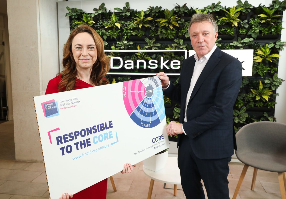 We are committed to helping our customers, colleagues and society thrive in a sustainable and responsible way.

And we're thrilled to have that commitment recognised, and to be awarded the highest level of CORE, Platinum, by <a href="/bitcni/">BITC NI</a>

Read more: danskebank.co.uk/about-us/news-…