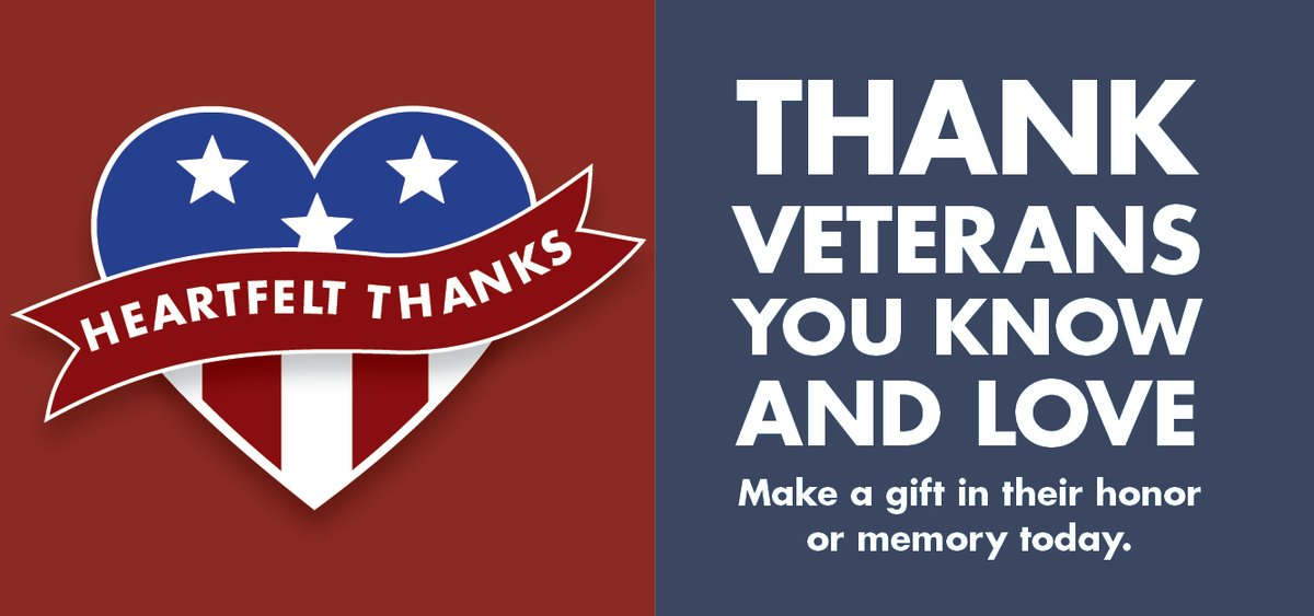 Show your Heartfelt Thanks to Veterans - mailchi.mp/fff301a31c80/s…