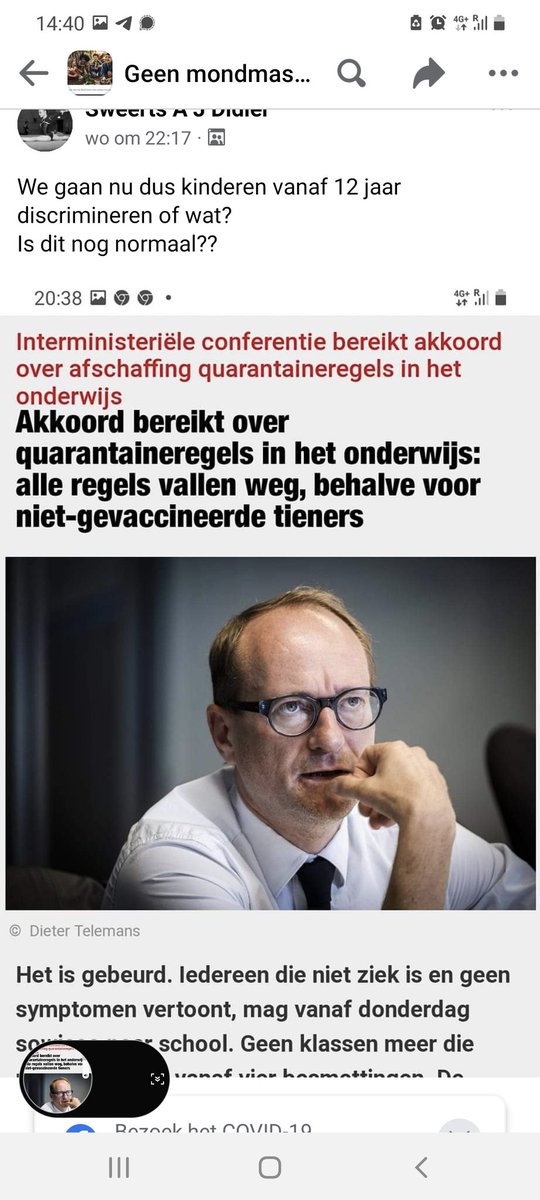 Men kan zich afvragen hoe de keuze van ouders om hun kind te behandelen met chemo vergelijkbaar is met de keuze om uw kind te vaccineren. Beiden hebben nl. een onbekend resultaat op termijn. Aho aan #socialedruk 😔 jaren later is het duidelijk. <a href="/vlaparl/">Vlaams Parlement</a> a.u.b. doe er iets aan.