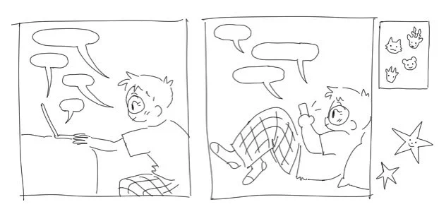 all my hourly comics just gonna look like this 