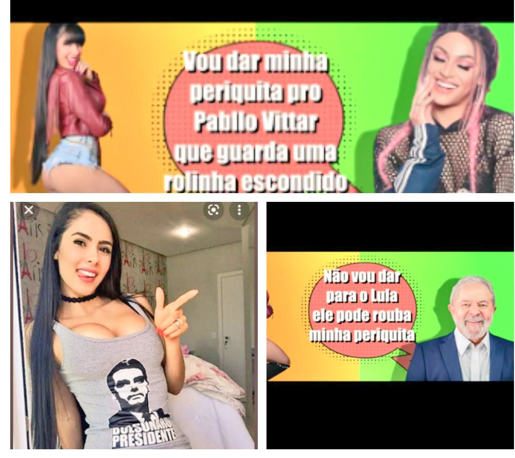 Bolsonaro_Bfr's tweet photo. "QUEM VAI QUERER A MINHA PERIQUITA"; É  O NOVO SUCESSO DA ARTISTA E CANTORA #Julianabonde, do @bondedoforro  .JÁ É UMA DAS MÚSICAS + TOCADAS NAS RÁDIOS DO BRASIL! PARABÉNS PELO SUCESSO! https://t.co/tKnsL6Tgix