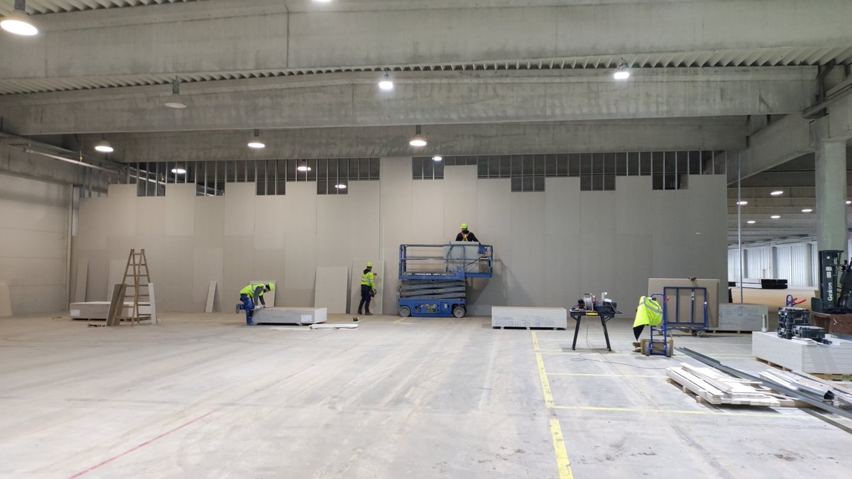 inobatauto's tweet photo. Construction on our R&amp;D centre in Voderady is in full swing! Our building is progressing from inside out as we put a modern signature while we revitalise the former industrial building. Step by step, our dream is becoming reality! Let us know if you like it! More is coming! https://t.co/AevCEmjRZy