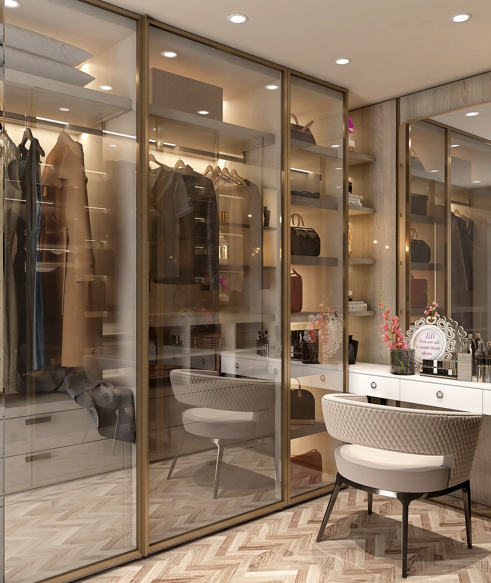 تصميم غرفة الملابس بديكور يلبي احتياجات التصميم الجمالية و الوظائفية  😁

الطلب على الخاص 📩📩
 #كفي_استهتار_بمصير_البدون