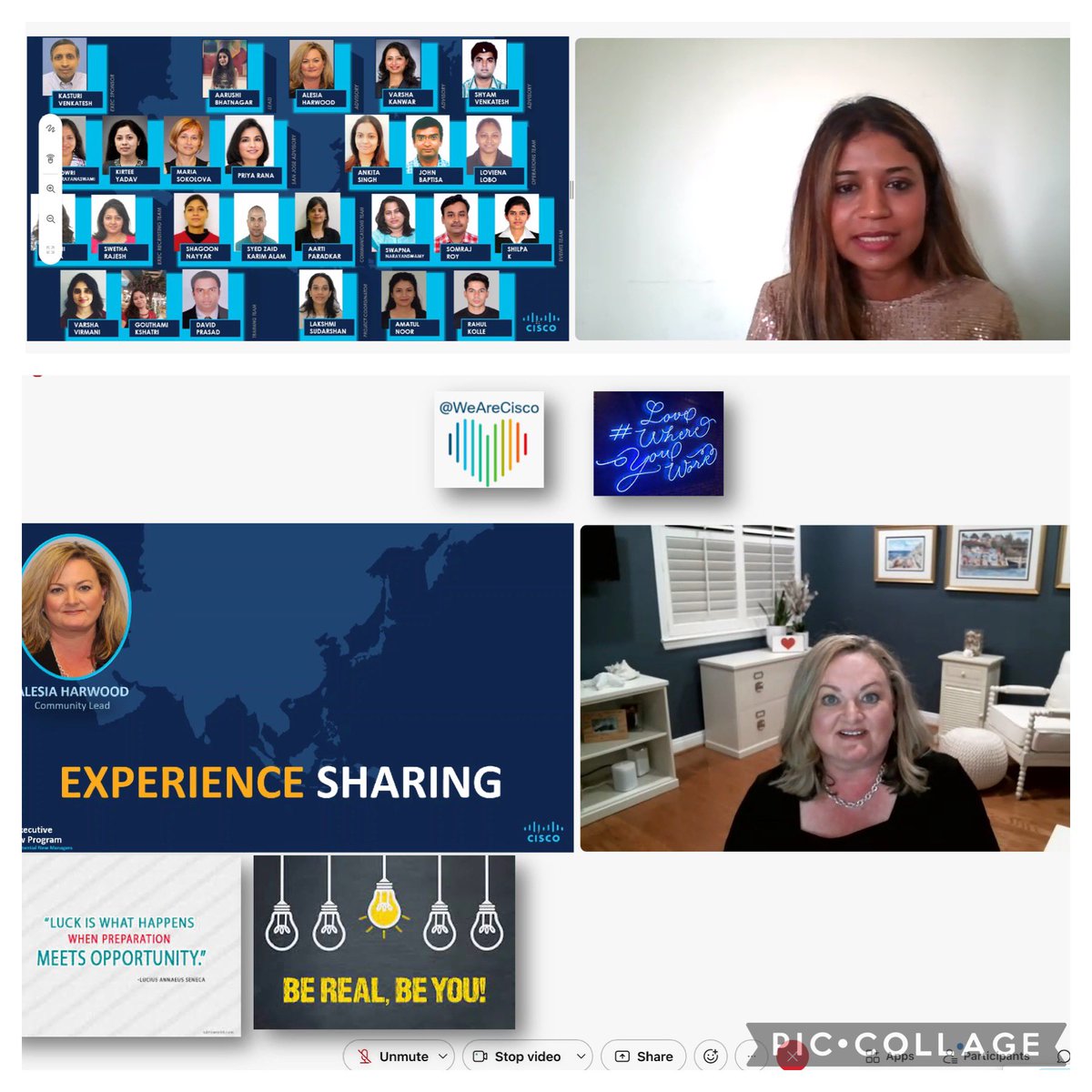 VarshaKanwar's tweet image. High energy kickoff to #Cisco APJC HIPO New Manager Exec. Shadow Program with the dynamic @rahulkolle moderating the panel discussion. Thank you @shajithmoosa, Roy Skillicorn, Kas Venkatesh &amp;amp; @alesiah for the inspiring insights. #WeAreCisco #ExampleIsLeadership #MultiplierEffect