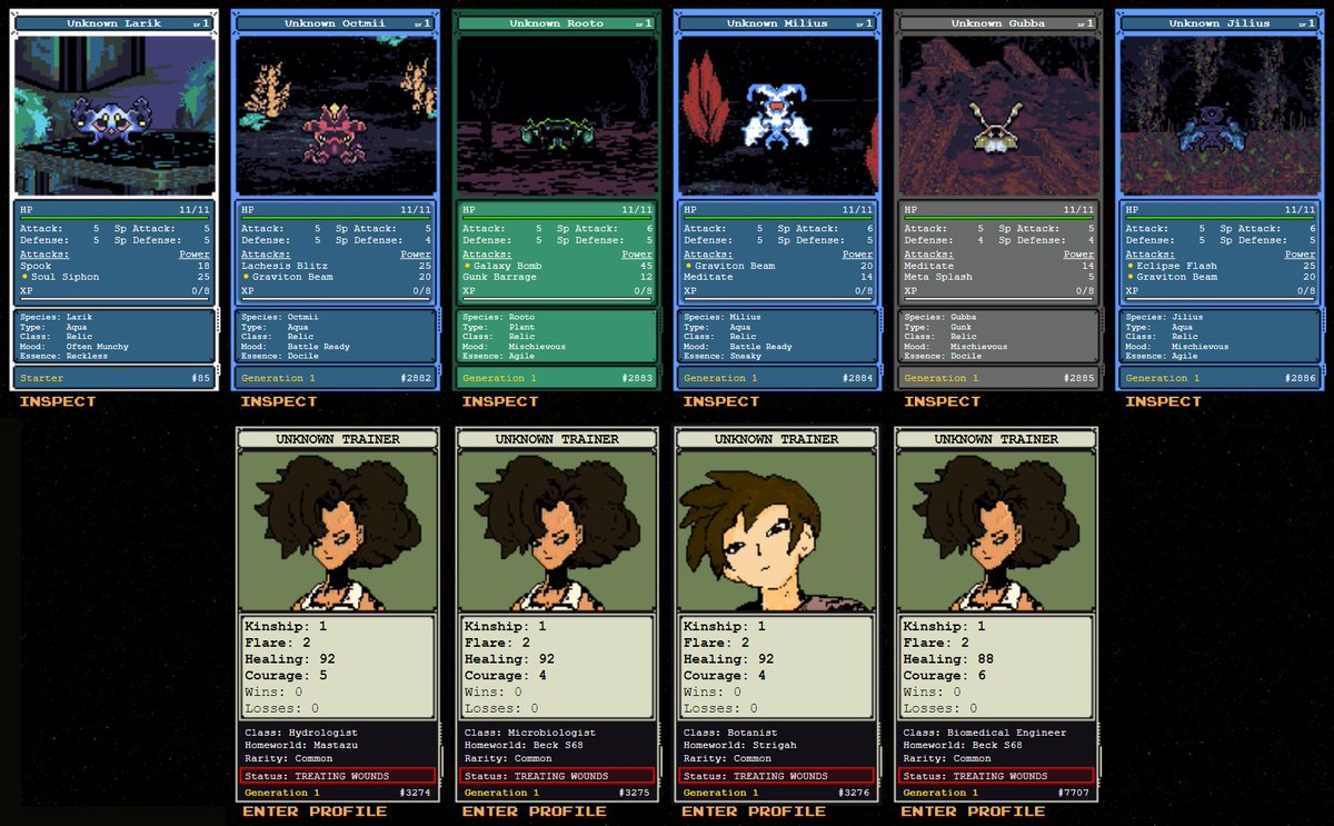 Trainers back from The Old Fanto-Lab; had a quick sing 👀🎵 &amp; into Healing Rifts to make sure they're ready to handle their new #Fantomon 💙 $FTM #NFT

<a href="/fantomonftm/">fantomonftm</a> killing it 👏 Swear there's something new every visit - so keen to level up &amp; evolve! ⌛️🔥

fantomon.net