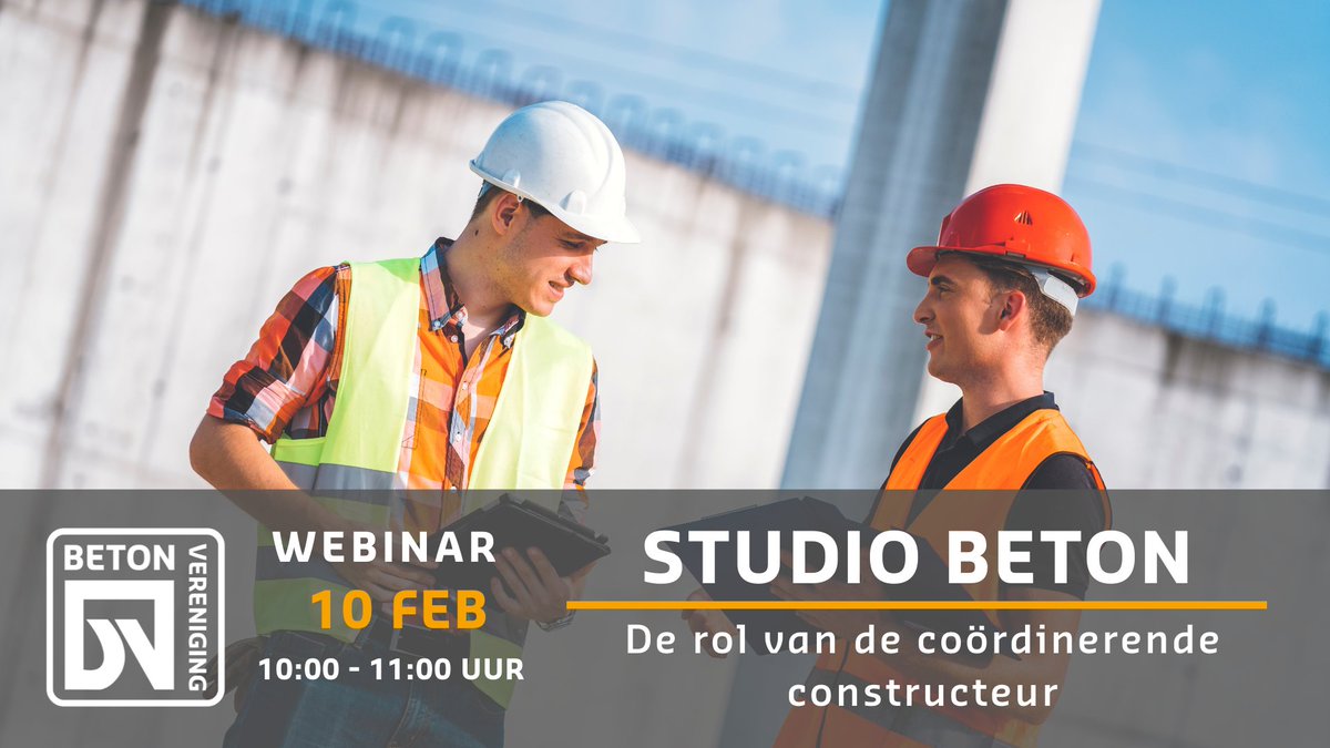 #webinar #constructieveveiligheid over implementatie rol coördinerend constructeur. Sprekers Marc Unger, Rudi Roijakkers &amp; @sdenblanken  <a href="/RijksvastgoedNL/">Rijksvastgoedbedrijf</a> <a href="/ABTbv/">ABT</a> <a href="/VNconstructeurs/">VNconstructeurs</a>  @BAMInfra_nl 
Meer info 👉🏻 ow.ly/Go0f50HJ6Vm 
#concrete #constructie #constructeur #bouw #infra