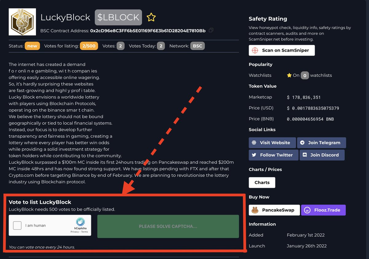 Lucky Block VIP tweet media