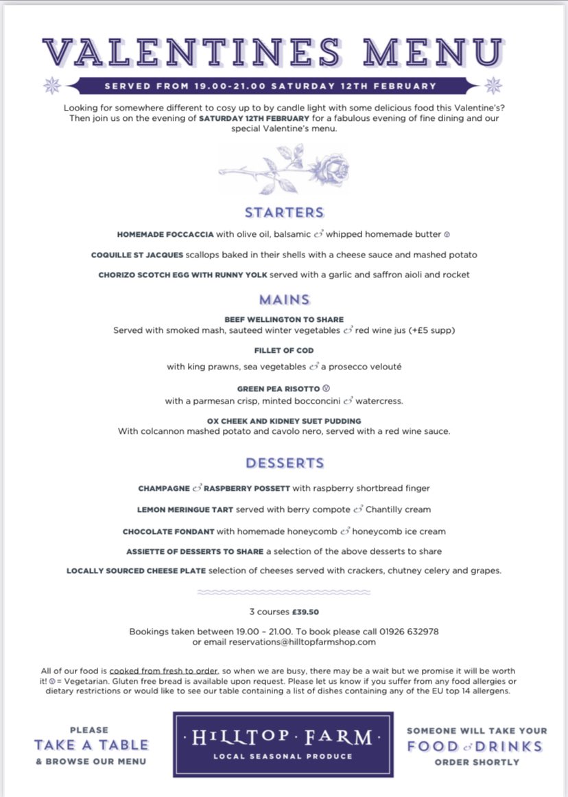 Join us this Valentines for a very special menu #valentines 
#valentinesdinner