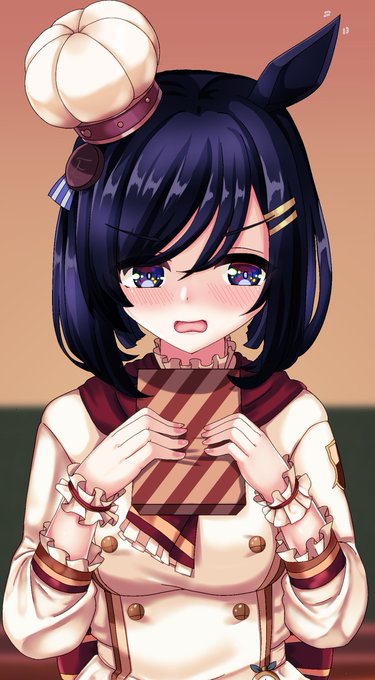 描いたら来てくれたバレンタインエイシンフラッシュ!
#ウマ娘プリティダービー 
#ウマ娘 