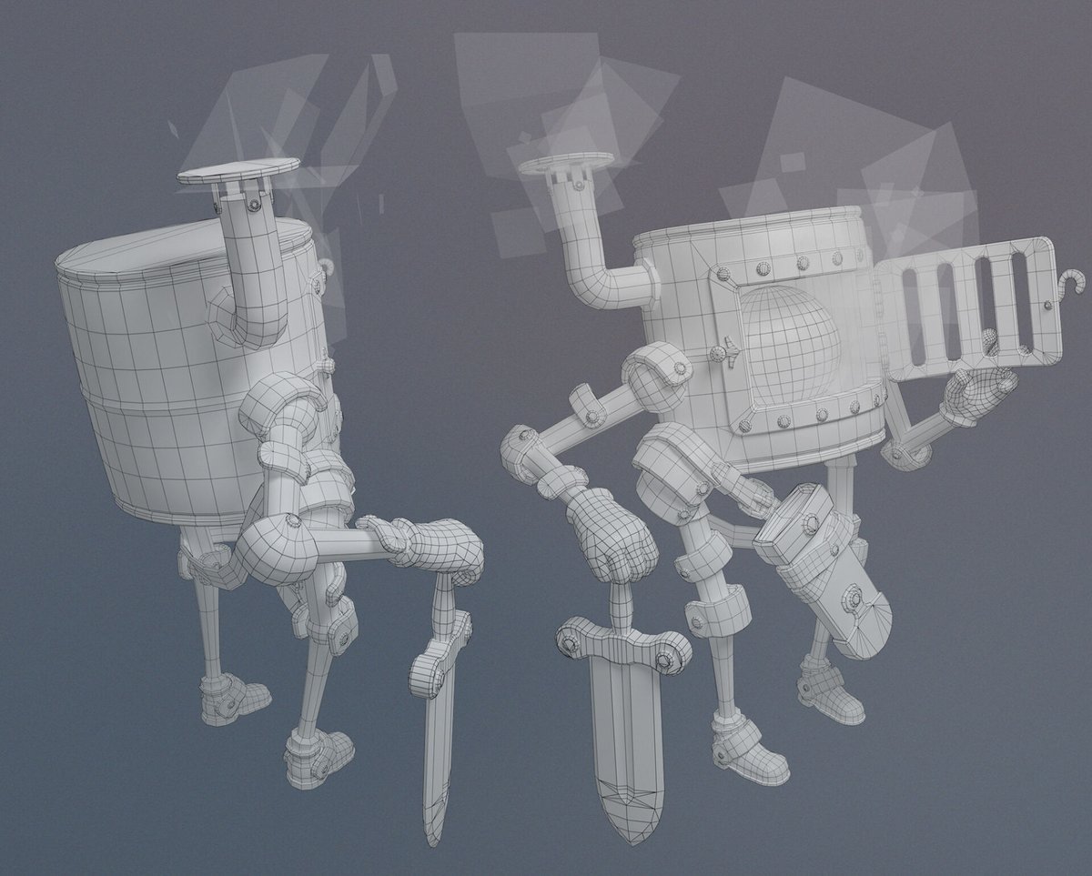 80Level's tweet photo. Check out this unusual-looking character with a hand-painted art style made in Blender and Substance 3D Painter and read a small interview with its author Andrey Gorovtsov about the workflow behind the project:

https://t.co/BCXM7asC45

#blender3d #b3d #substancepainter #3dart https://t.co/cD3BQFBH4L
