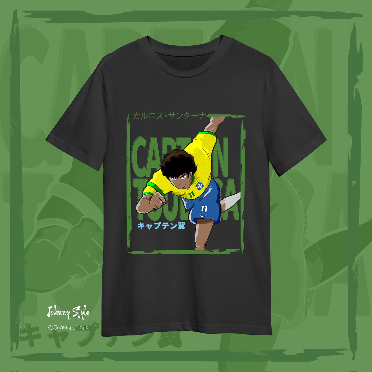 JoaooMartinss's tweet photo. Continuing the #shirt #print #saga, let's go with #captaintsubasa with this #study... #carlossantana the #cyborg!!
.
.
.
#johnnystyle #anime #manga #football #nike #brazil #soccer #futebol #illustration #digitalart https://t.co/5b9jMJL6QB