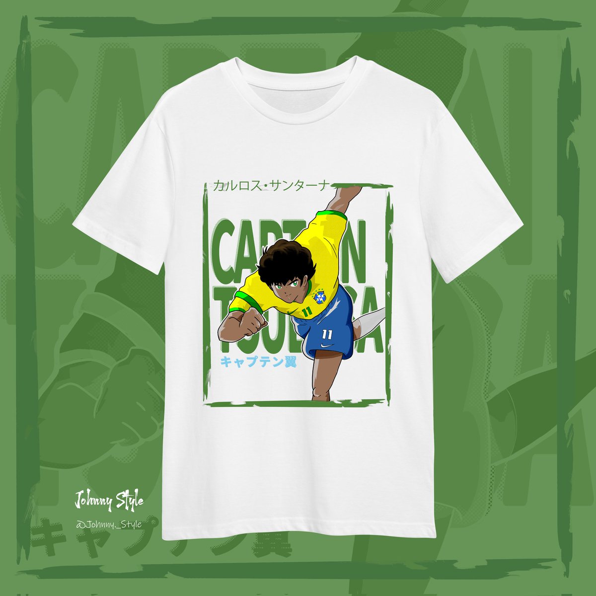JoaooMartinss's tweet photo. Continuing the #shirt #print #saga, let's go with #captaintsubasa with this #study... #carlossantana the #cyborg!!
.
.
.
#johnnystyle #anime #manga #football #nike #brazil #soccer #futebol #illustration #digitalart https://t.co/5b9jMJL6QB