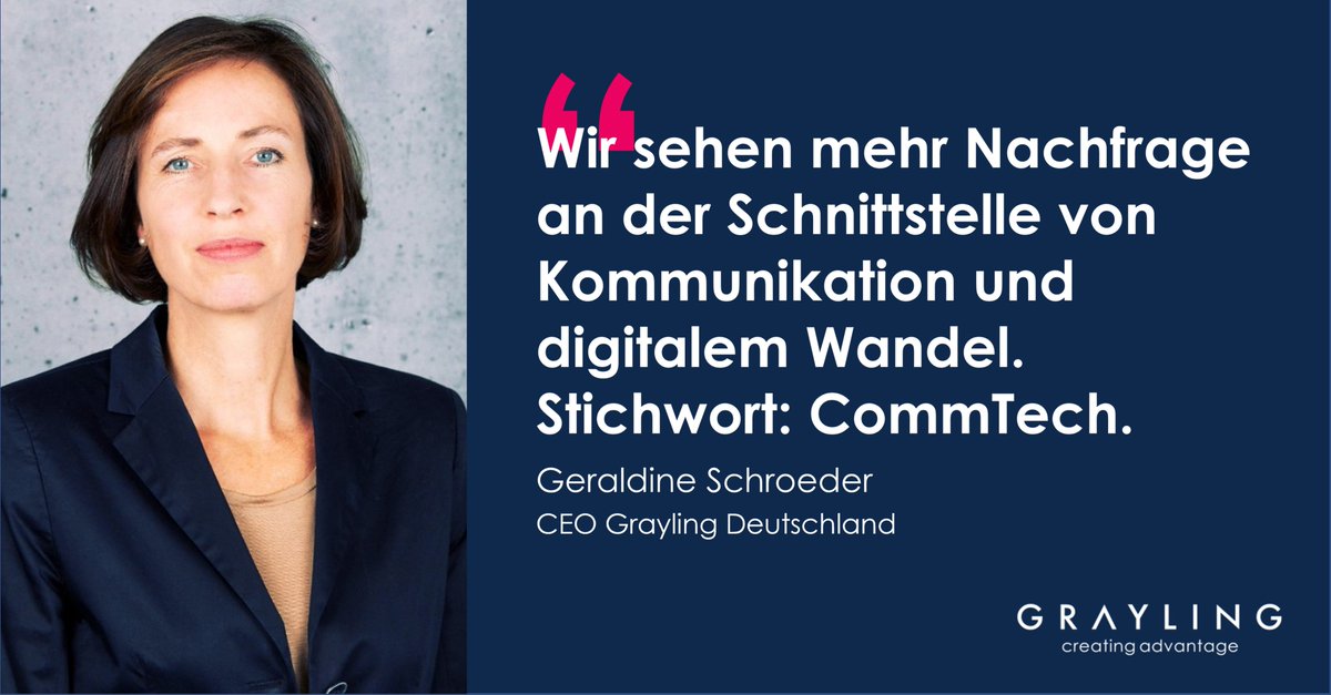 Was hat unsere Kunden 2021 besonders bewegt? Strategieprozesse. Und das Arbeiten mit Systemen für digitale Unternehmenskommunikation. Unsere CEO Geraldine Schroeder spricht in der Jahresumfrage des <a href="/pr_magazin/">prmagazin.de</a> über CommTech und andere Kundenbedarfe: prmagazin.de/jahresumfrage_…