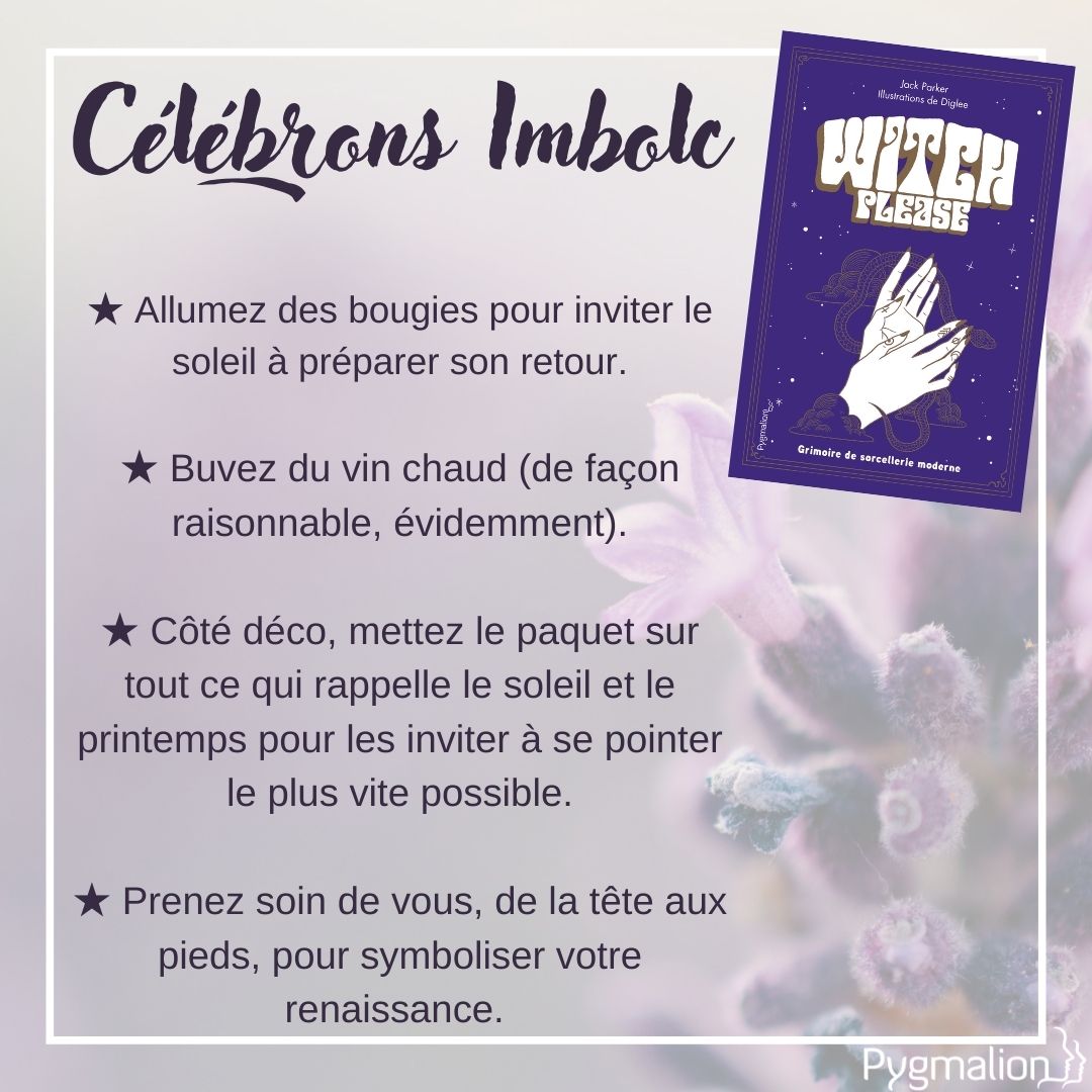 ed_Pygmalion's tweet photo. C'est Imbolc ! Voici quelques conseils de @JackxParker pour célébrer ce sabbat.
Pour en savoir plus, consultez "Witch, Please" 😉
Et vous ? Qu'avez-vous prévu ?

#Witch #Jackparker #Taousmerakchi #Diglee #Imbolc #sabbat #sorcieremoderne #ed_Pygmalion #livre #booklover https://t.co/FzEsxpKx9i