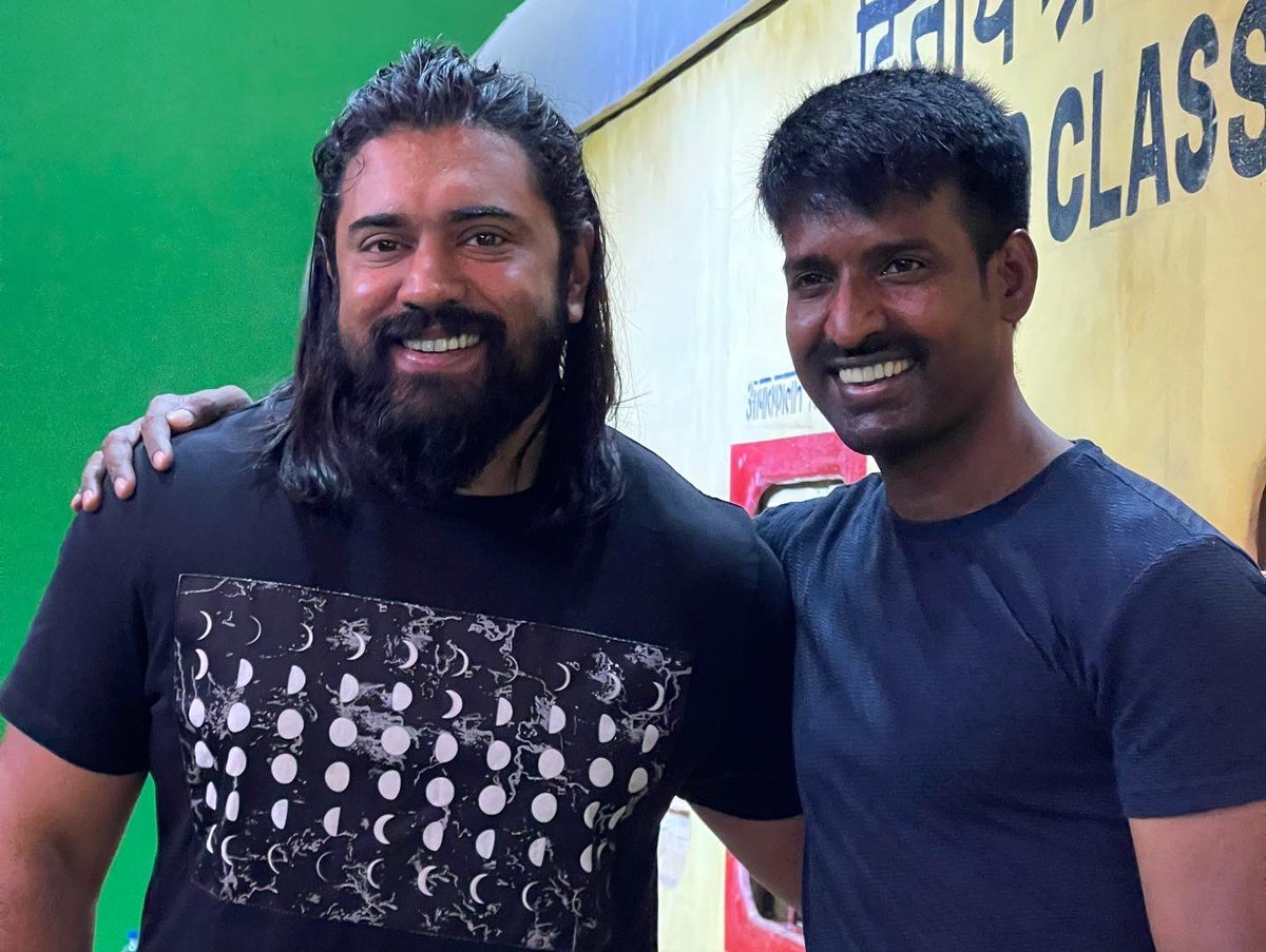 sridevisreedhar's tweet photo. Final schedule of @NivinOfficial’s #Ram film!  Dir @DirectorMysskin on the sets! @sooriofficial https://t.co/rginIPyfWx