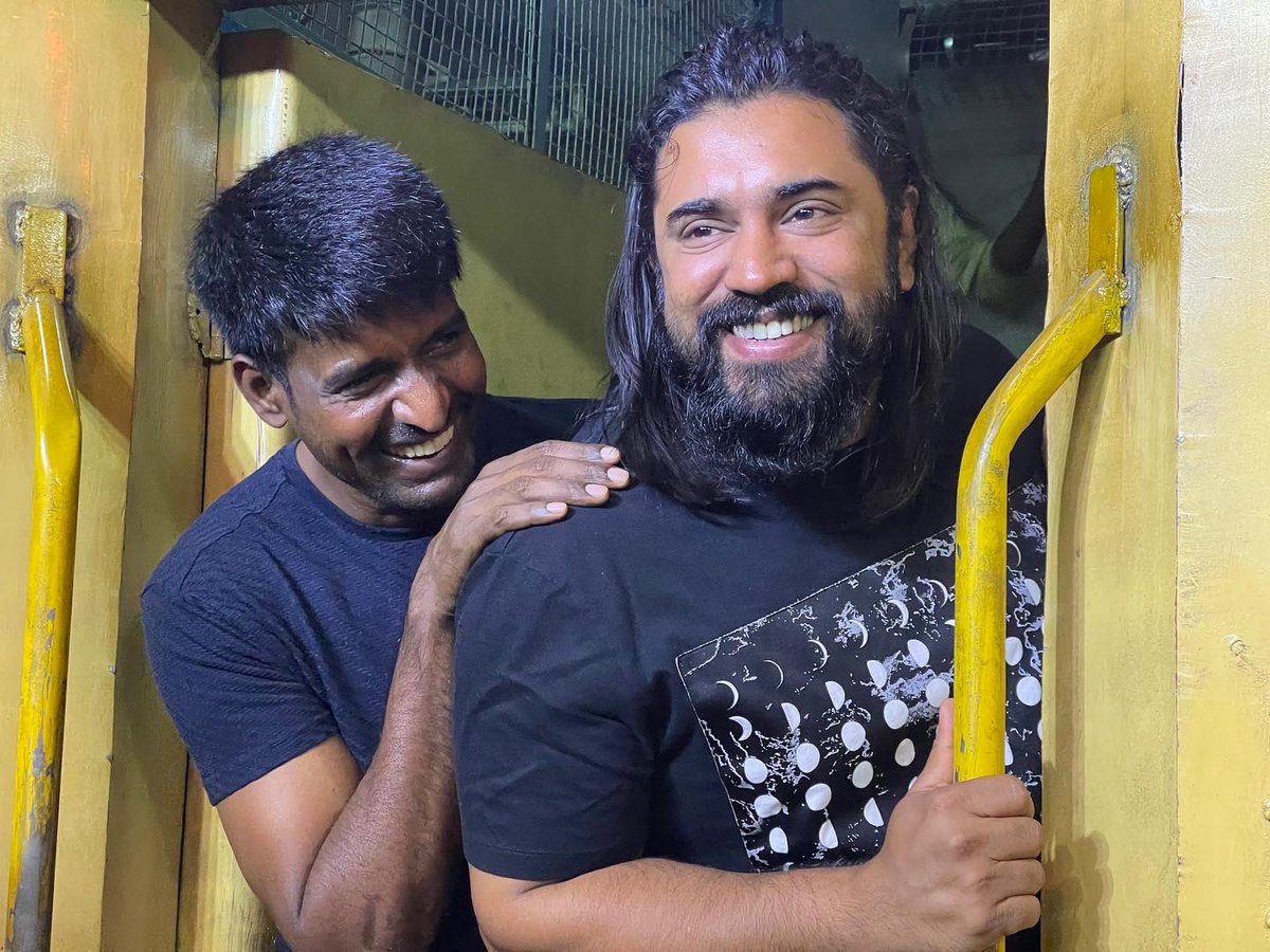 sridevisreedhar's tweet photo. Final schedule of @NivinOfficial’s #Ram film!  Dir @DirectorMysskin on the sets! @sooriofficial https://t.co/rginIPyfWx