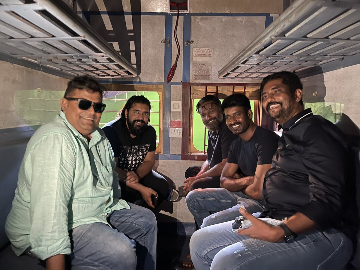 sridevisreedhar's tweet photo. Final schedule of @NivinOfficial’s #Ram film!  Dir @DirectorMysskin on the sets! @sooriofficial https://t.co/rginIPyfWx