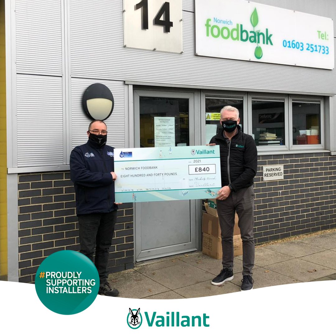 vaillantuk's tweet photo. We’re delighted to announce that our partnership with independent merchants last year raised over £35,000 in donations to support local food banks. We’d like to thank our RBM's and the merchant teams, along with a huge thank-you to our installers for your support! https://t.co/QZAuk7YQ04