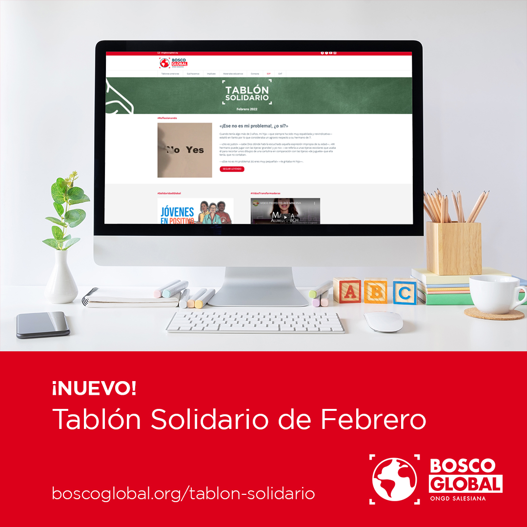 BoscoGlobalONGD's tweet photo. 📣¡Buenas! os compartimos el tablón solidario del mes de febrero: https://t.co/OYYB3prwME 👏Gracias al equipo de voluntarios y voluntarias que lo hacéis posible cada mes. Os animamos a compartirlo y darle difusión 😉. ¡Gracias! #solidaridadglobal https://t.co/eUmbf0rY9M