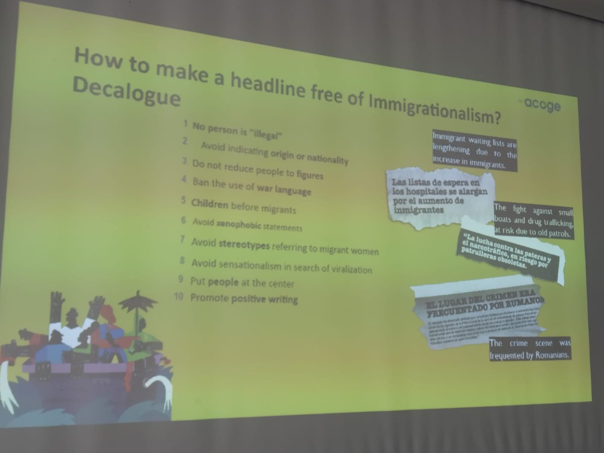 burgosacoge's tweet photo. Trabajando desde #Inmigracionalismo con juventud europea participante en el Proyecto The #MigrArt el tratamiento de las noticias migración en los medios españoles.
Gracias a @asociacionbrisaBrisa por su invitación a esta interesante jornada. https://t.co/0g8VA105sM