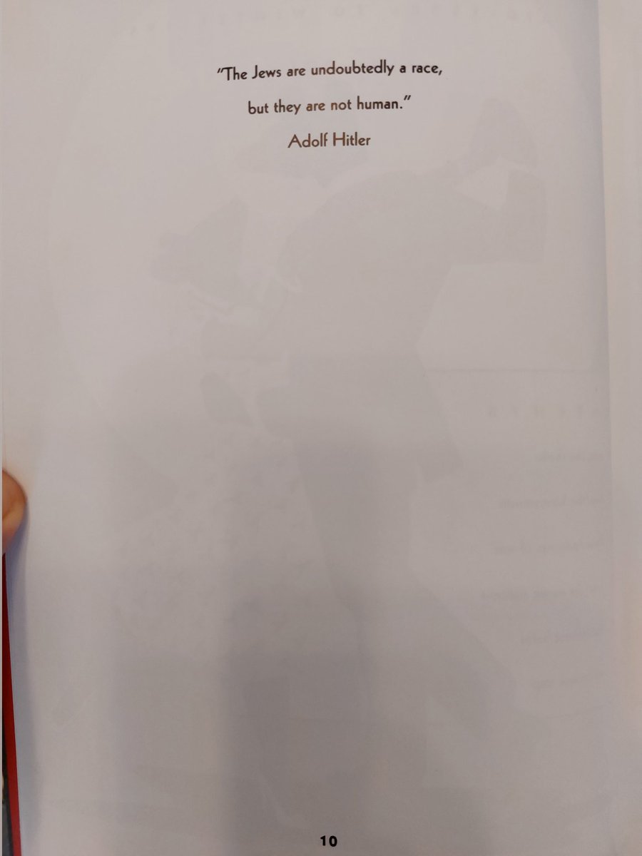 NtHirsch's tweet photo. Maybe if Whoopi Goldberg were to actually open a copy of Maus she'd find this quote on the very first page: https://t.co/rToHmEXI83