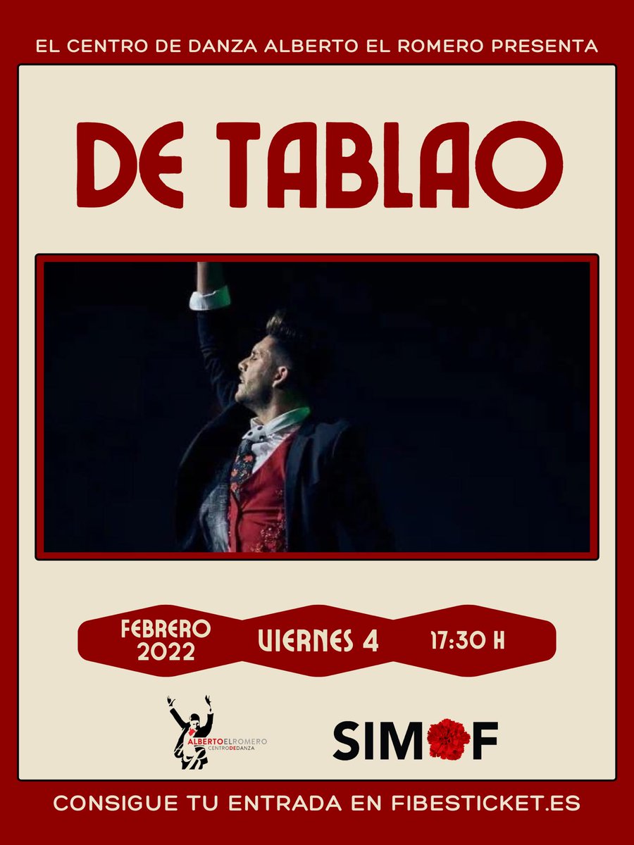 simofsevilla's tweet photo. El 4 de febrero a las 17h no te puedes perder a Escuela de Baile Alberto Romero en #SIMOFBAILA💃.
¿Tienes ya tu entrada? https://t.co/vAxtzL5r4V https://t.co/cj3IMVRkzc