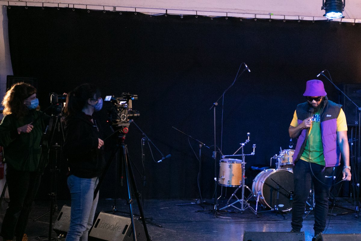 createwitheight's tweet image. Check out the behind the scene shots on set on the latest Sound Wave: Sessions.   

Bristol’s next generation of incredible musical talent will be shared with you very soon...🎶 

#Eight #SoundWave #CreativeAgency #Bristol