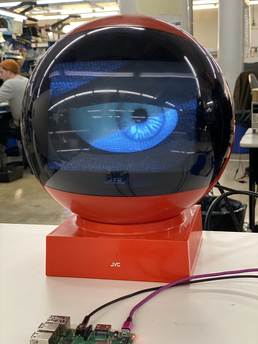 adafruit's tweet photo. eye on pi ... @Raspberry_Pi :) https://t.co/K8f5NB0tYf
