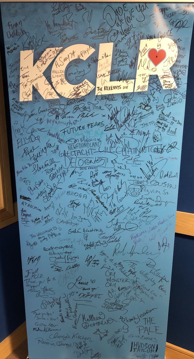 johnkeaneradio's tweet photo. Join me on @kclr96fm for Playirish this week as I play @OneMorninAugust new single #awastedlove plus music from @VivaJerryFish @ImeldaOfficial @patbyrne_ @sophdoyleryder @thescript @NiallOfficial @TrackDogsMusic and many more https://t.co/AeCqxhIpvg