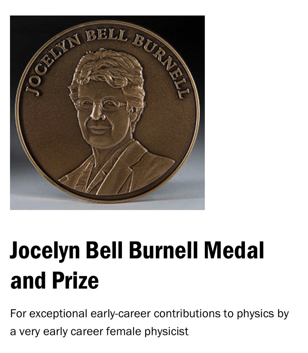 jesswade's tweet photo. early career women physicists! you have two weeks left to apply for the @PhysicsNews Jocelyn Bell Burnell Medal. if you’re doing sensational science, awesome advocacy or tremendous teaching and graduated < 5 years ago, this prize is for you.😃
https://t.co/qQ7LVJ8A6H #WomenInSTEM https://t.co/osjPlpMbAK