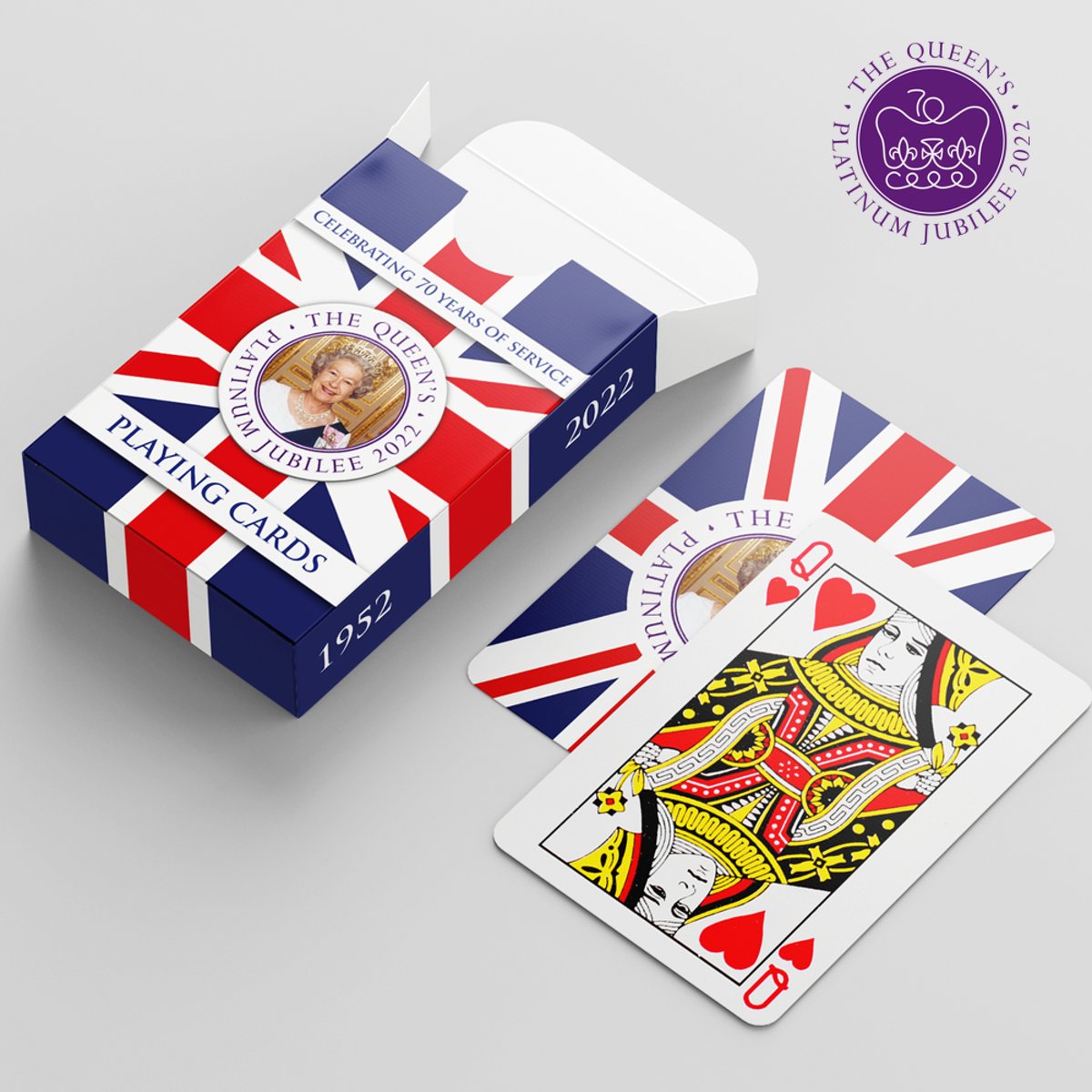 To honour the Queen for her 70 years of public service we've created these fantastic Jubilee products including playing cards, coasters, life size cutouts and more...Order today at printingdirect.shop/Platinum-Jubil…
#printingdirect #playingcards #jubilee #beermats #cutouts #masks