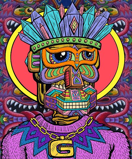 Galaktic Gang 1348 bought for Ξ1.1 ($3,048.61)
Avg Price: Ξ0.55
Rare Traits:
Background: Wild Thing - 0.67%
Cheeks: Baboon Sorbet - 0.94%
Eyes: Gazer Clementine - 1.26%

opensea.io/assets/0xf4cd7…