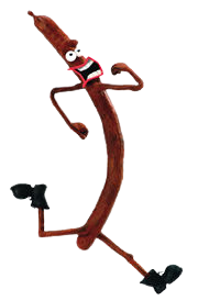 CharacterPost's tweet photo. Day 18 is Animal. The anthropomorphic sausage stick has been the mascot of the food franchise Pepperami since the 1990's

#Pepperami #Sausage #CharacterOfTheDay https://t.co/JZh32Hu7Tw