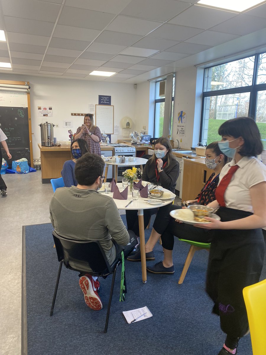 BraesHigh's tweet photo. Very proud of our S3 Hospitality pupils who have served a group of our staff a delicious curry for lunch 🍛 #earningsuccess #futurechefs https://t.co/G9cMSBh8MM