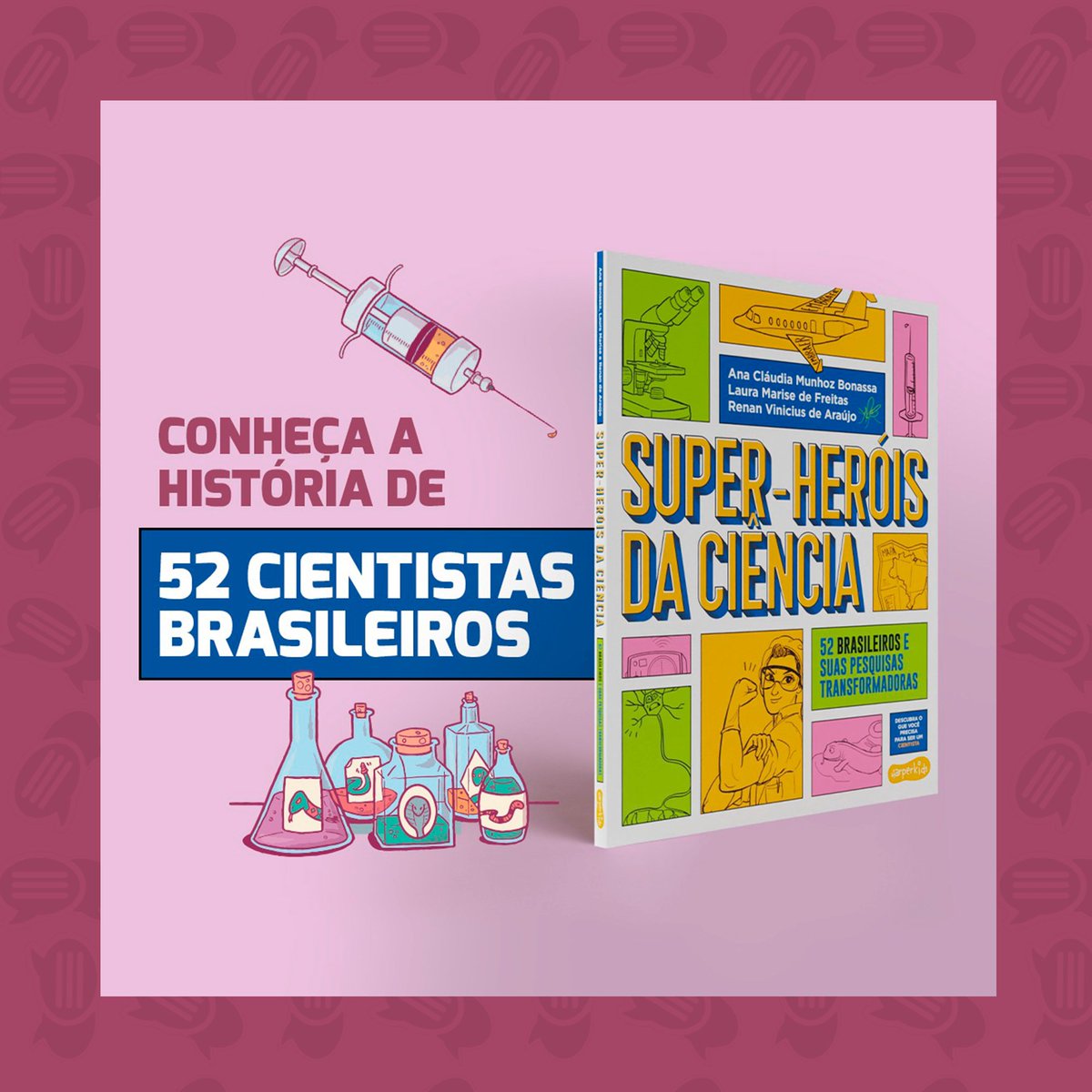 À venda em todas as livrarias (físicas e online), e atualmente em promoção na Amazon:
amzn.to/3qZRtxm