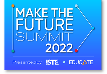 EV is thrilled to partner w/@iste for the first Make the Future (March 28-30), designed for UK school teams wanting to build thoughtful digital strategies. Fifty schools will convene @SevenoaksSchool for the first cohort. Will you be part of the first 50? makethefuturesummit.org