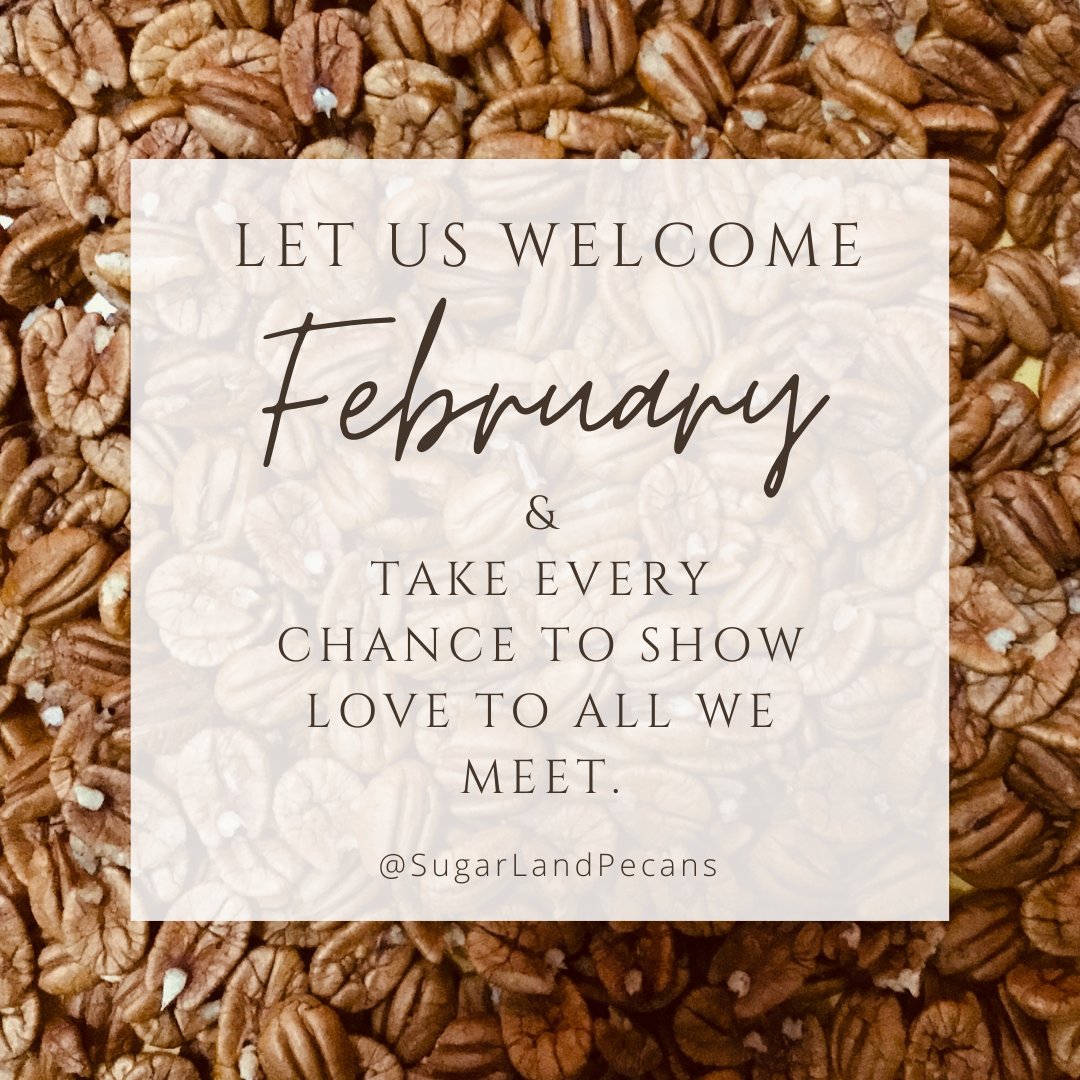 New month, new beginning, new mindset, new focus, new intentions, new results... NEW BLESSINGS! The possibilities are endless. #pecans #sugarlandpecans #pralines #pecancandy #smallbusiness #shoplocal #orchard2table #orchardtotable #louisianacertified #etsyshop