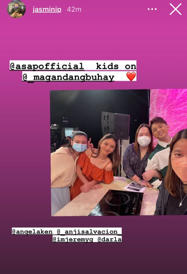 anjipurest's tweet photo. busy talaga si anj huhu i’m so happy for her, let’s expect another performance of our anjing this sunday on asap.

#AnjiSalvacion https://t.co/pnIGL3BLPT