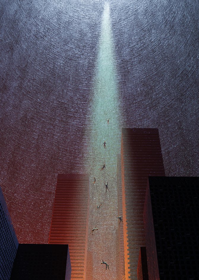 A new piece I've been working on... 'Escape route'