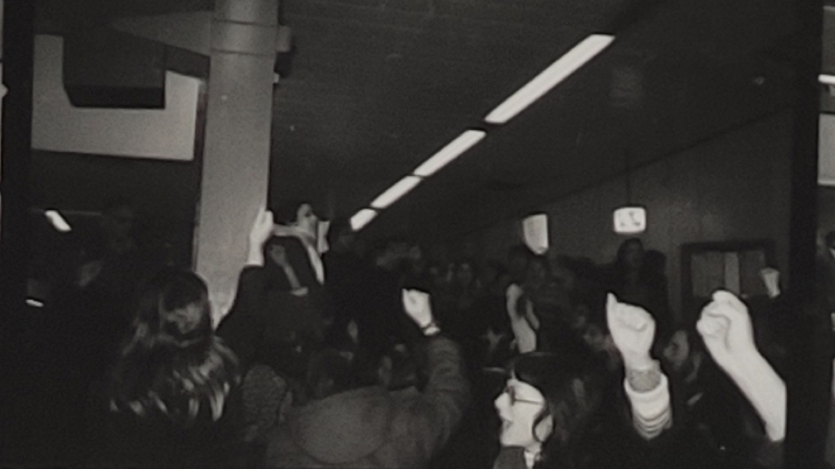 On this day in 1979, Awaz (UK Asian women’s collective) + OWAAD (Organisation of Women of African+Asian descent) organised a powerful picket at Heathrow, protesting the horrific virginity tests, which some migrant women were subject to by immigration services on arrival to the UK