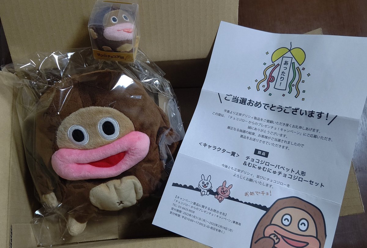 非売品】サク山チョコ次郎 チョコジローハグクッション