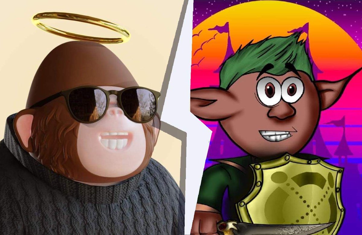 MaiarElves's tweet image. 🗣️❤️Collab #NFTGiveaway!
We will not stop giving back to community ⚡

MaiarElves🧙‍♂️ together with BabiesDegen🦍 decided to give one of you our #NFTs!

To enter:
1) Follow @MaiarElves &amp;amp; @BabiesDegen
2) ❤️+RT 🔁
3) Tag 3 friends 🍺!

Good luck ⚡

⏰48h

#Elrond #EGLD #NFTs