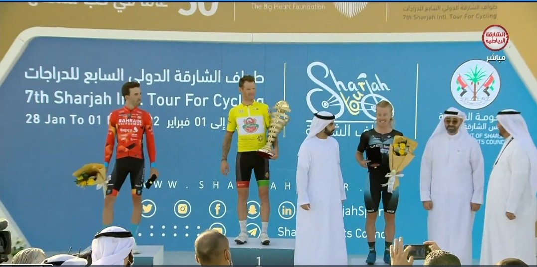 .<a href="/EusebioPascualB/">Eusebio Pascual</a> pierde el #TourofSharjah a manos de <a href="/bolegrega/">Grega Bole </a> por las bonificaciones :"No ha que darle más vueltas. Ser segundo, tras 6 meses sin correr, no está mal. Donde debí ganar fue en la etapa con final en alto"
<a href="/javi_Gil10/">Javi Gil</a> <a href="/axel_costa/">Axel Costa Soria</a> alicanteconelplatogrande.com/2022/02/01/eus…