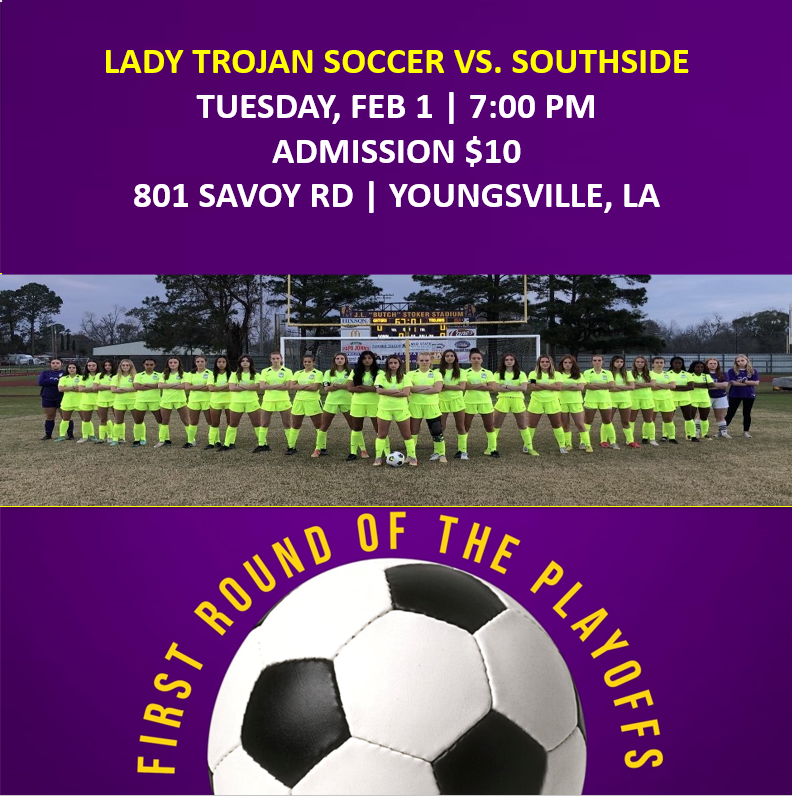 Your Lady Trojans are on the road tonight for their first round of playoffs.  Let's wish them luck!  #ashladytrojanstrong